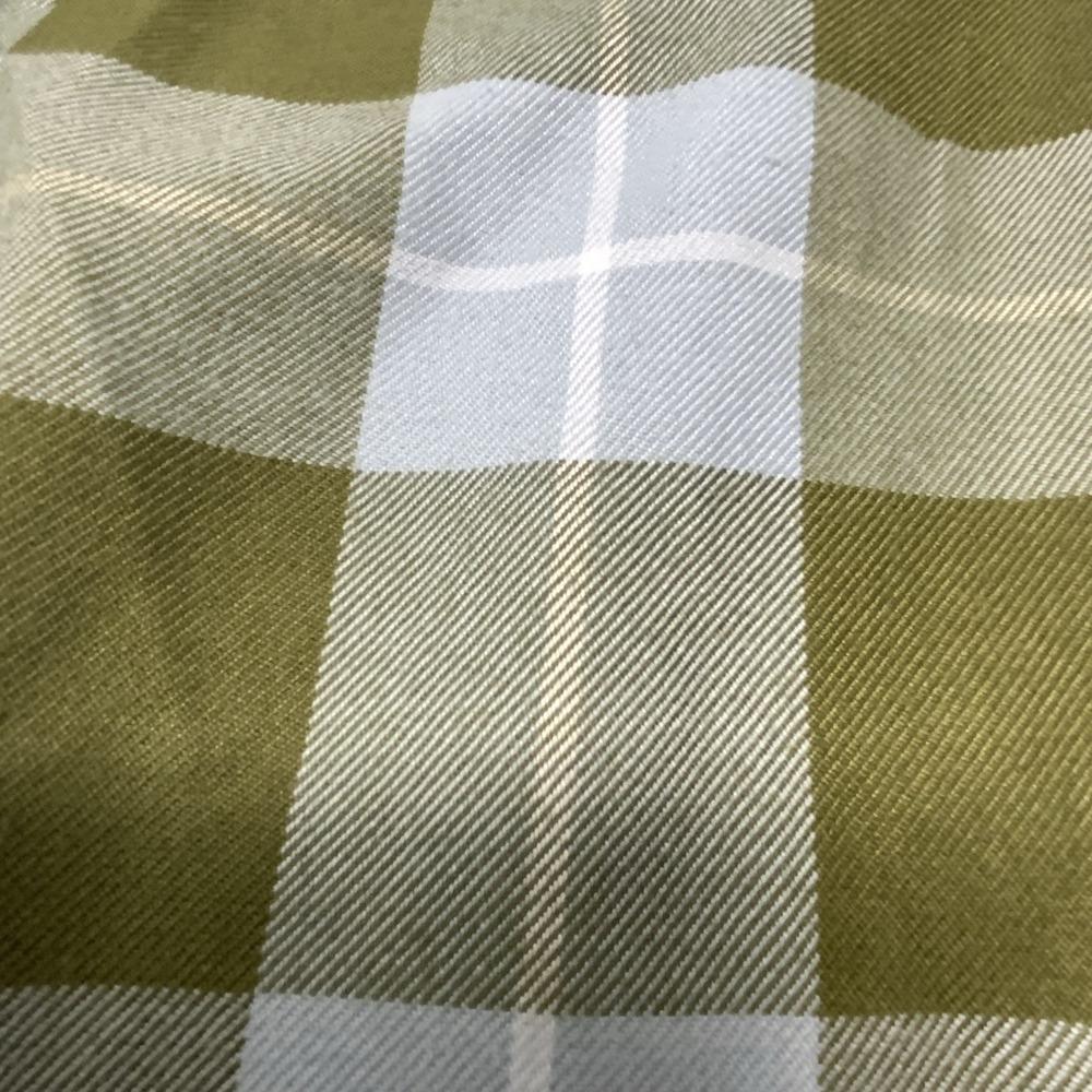 DIXXON Flannel Shirt Womens Medium Green Plaid Astoria Form Function Long Sleeve - Picture 7 of 14